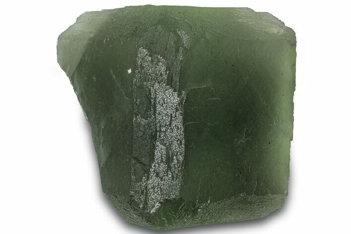 Cubic Green Fluorite (Dodecahedral Edges) Crystal - China #320245